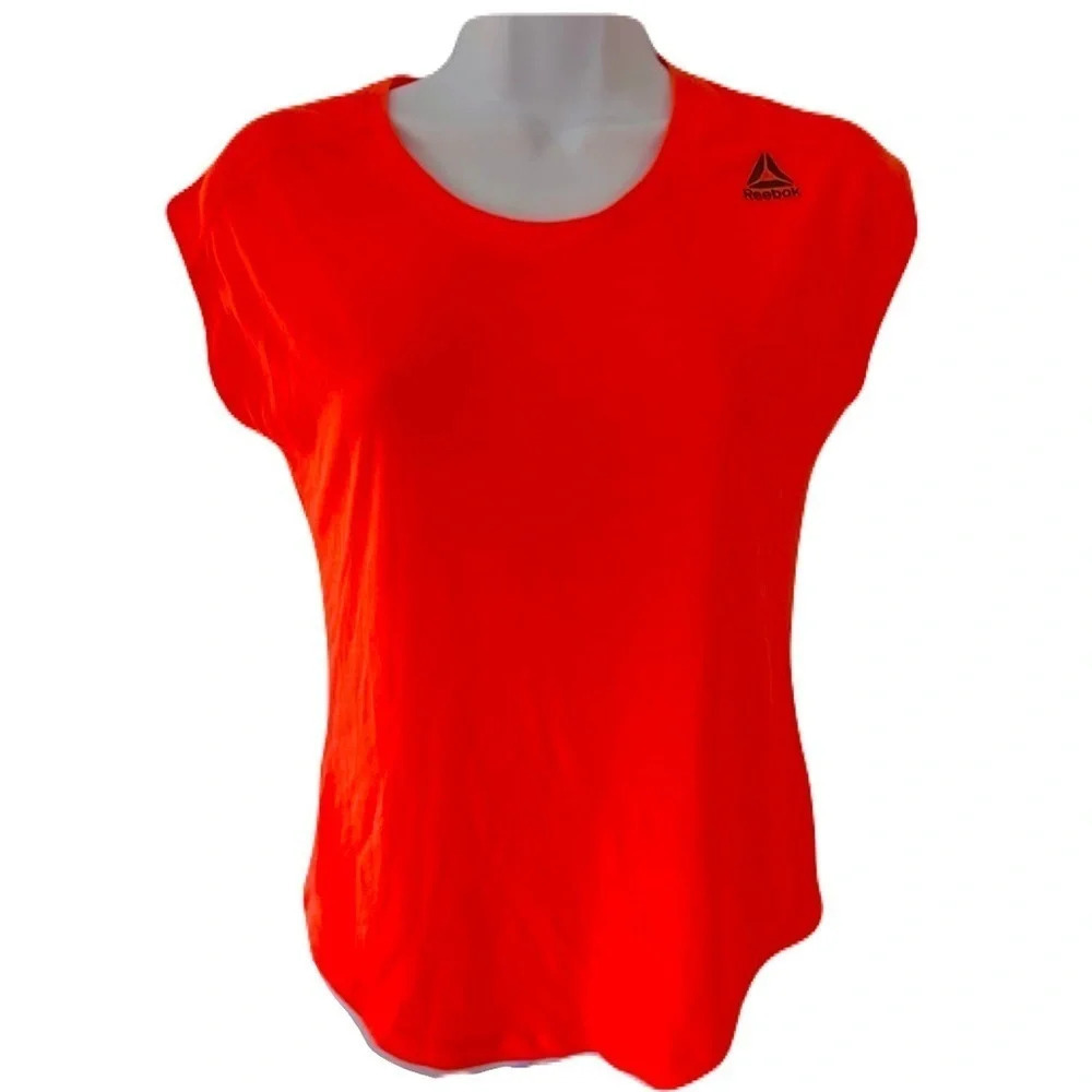 Reebok/ Supremium tee Speedwick/ Neon orange/ Size US XS
